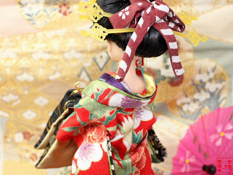 ご確認用になります。金襴リボン髪飾り