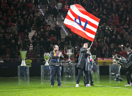 Homenaje Despedida Gabi Fernández, atletico de Madrid, wanda metropolitano