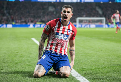 Giménez, Atletico de Madrid, Juventus, Champions, Metropolitano, octavos, fotografia