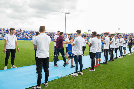 Leganés, despedida, Asier Garitano, capitán, grada, afición, fondo sur, fondo norte, butarque, liga santander, madrid