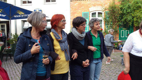 Vernissage zur Frauenkunstwoche der Beginen Rostock 2014