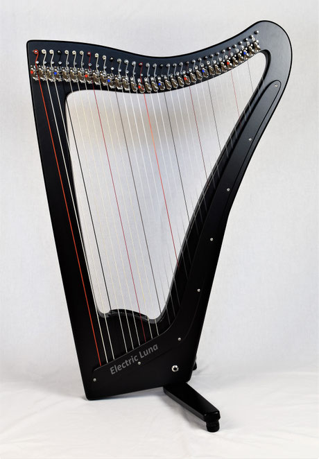 Electric Harp, E-Harp black