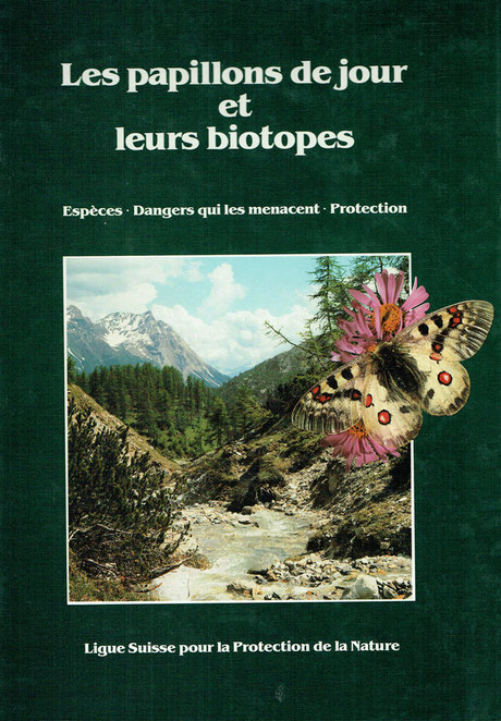 Les papillons de jour et leurs biotopes : couverture du volume 1