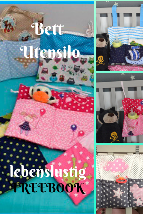 diy, lebenslustig, selber machen, bett, utensilo,kinder