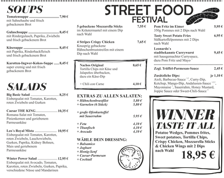 © Cafe Leonardo® - Street Food, Soups, Salads & More