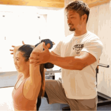 二の腕痩せトレーニング