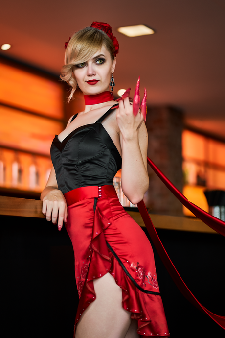 Tango Evelynn, League of Legends Cosplay: Krystl Cosplay Photo: Wichteli's Wonderland