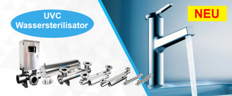 Professionelle UVC-Wassersterilisatoren mit integrierter UVC-Röhre zur Reinigung von Trinkwasser, BBM Ledproducts