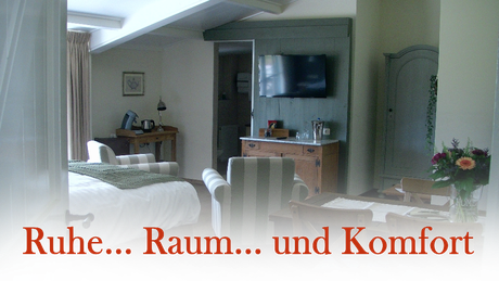 Ruhe... Raum... und Komfort