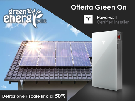 Offerta Tesla Powerwall 3 con 5KW di impianto fotovoltaico