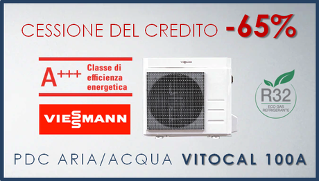 Viessmann Vitocal 100A con cessione del credito