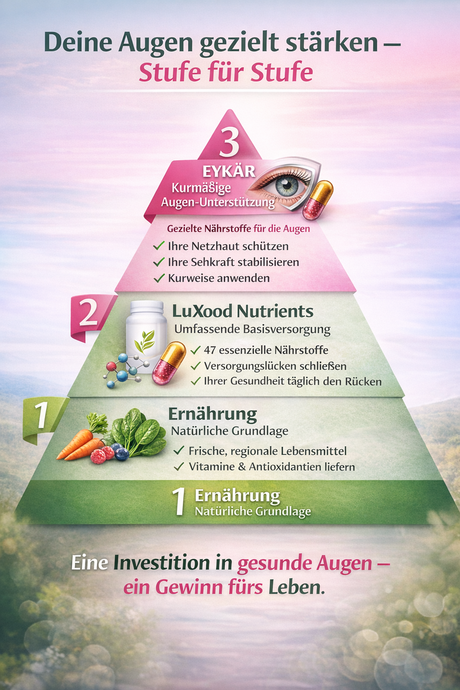 Augenvitamine Übersicht Ernährung und Nährstoffe