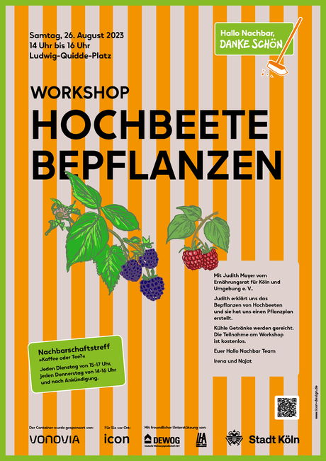 Aktionsposter »Hochbeete bepflanzen«