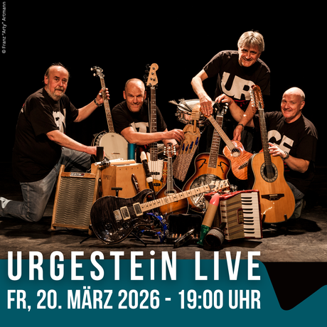 URGESTEiN Live März Stadtgalerie Mödling
