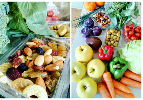 Et voici mes courses 