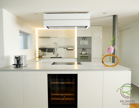 Kücheninsel weiß - Holzdesign Rapp Geisingen