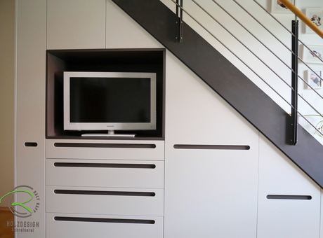 Treppenunterschrank Schreinerei Holzdesign Rapp Geisingen