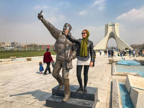 Teheran, Azadi toren, Azadi tower, Azadi torre, Vrijheid Toren, vakantie, reizen iran