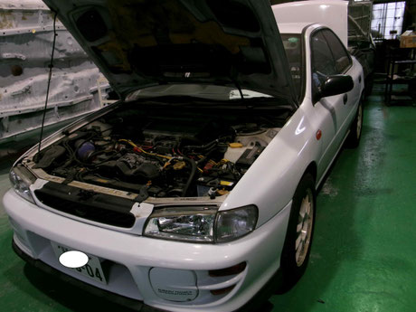スバル GC8 インプレッサ ボディ補強