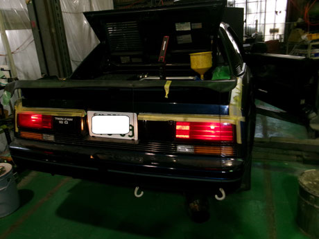 AW11 MR2 エンジン始動