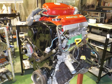３S エンジンオーバーホール