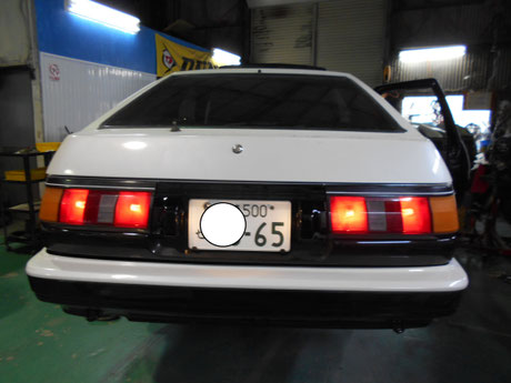AE86 レビン レストア