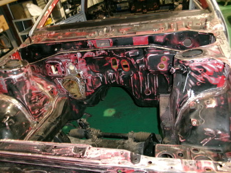 AE86 サビ修理