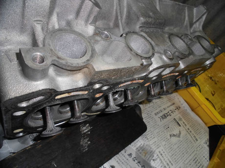 AE86 4AG バルブ摺り合わせ