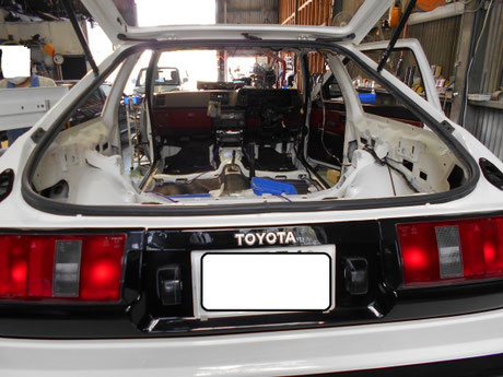 AE86 テールランプ テールガーニッシュ