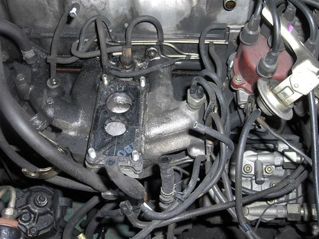 TX40 チェイサー　キャブ取外し