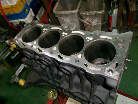 AE92 トレノ ブロック面研