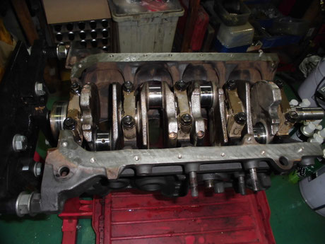 AE86 4AG クランクシャフト組付け