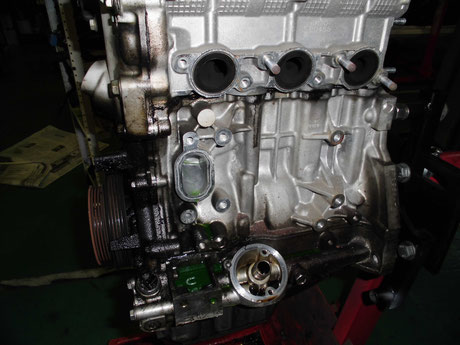 DA64V エンジン 異音 修理