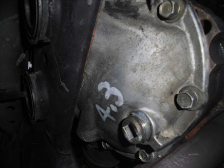 S14シルビア　ドレーンボルトにガスケット塗って締付