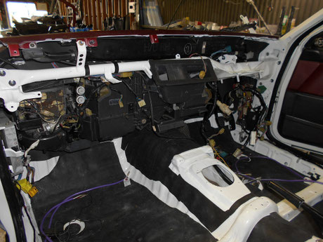 AE86 メーターASSY取付け