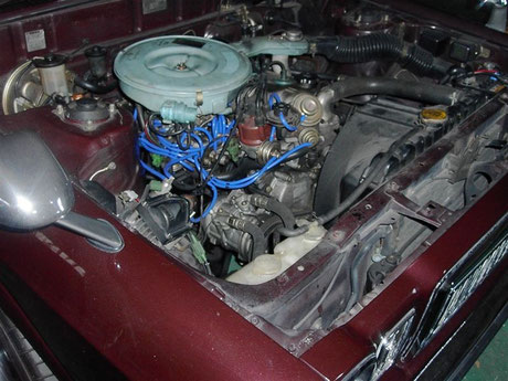 TX40 キャブ取り付け
