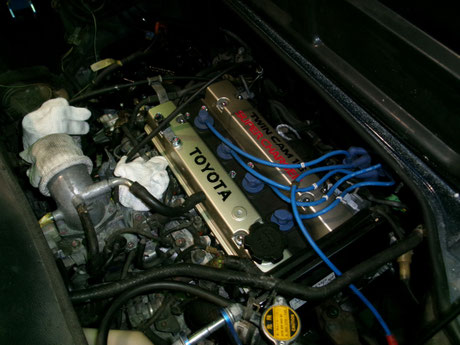 AW11 MR2 エンジン オーバーホール
