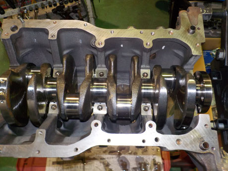 SW20 MR2 クランクシャフト組付け
