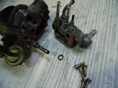 【ひろのりさま専用】AE86 スロットルボディ エンジン部品 エアーバルブ付き AE92 後期 スロットルボディ エアバルブ ポジションセンサー