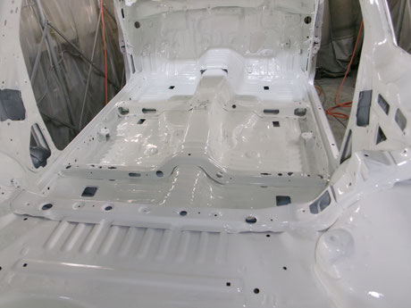 AE86 Trueno Interior Painting