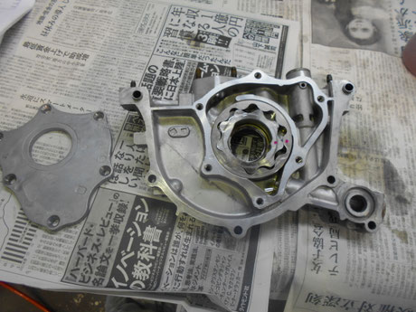 EF8 CR-X オイルポンプ分解