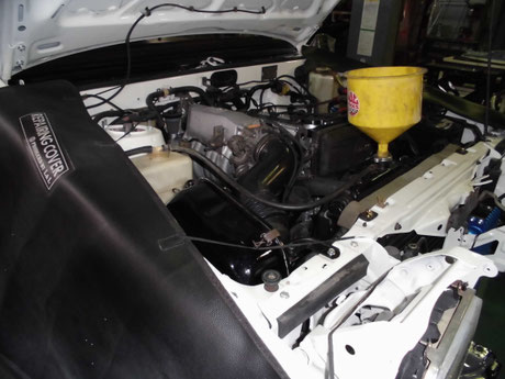 ＡＥ８６トレノ　冷却水エア抜き