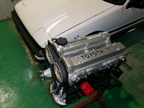 AE86 リビルトエンジン