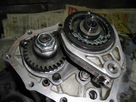 AW11 MR2 5速ギヤ取付