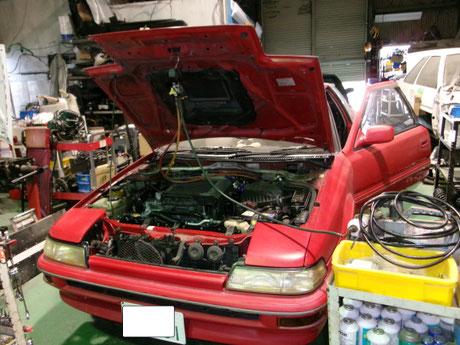 AE92 エンジンOH ４AGZ