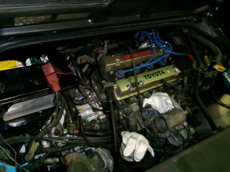 AW11 MR2 エンジン修理 OH