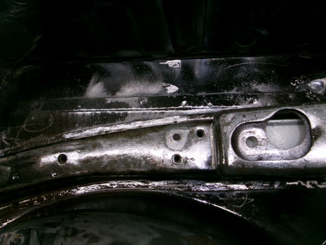 AE86 Trueno frame repair