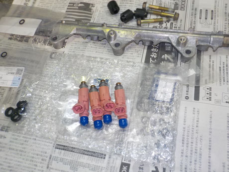 SW20 MR2 インジェクター洗浄