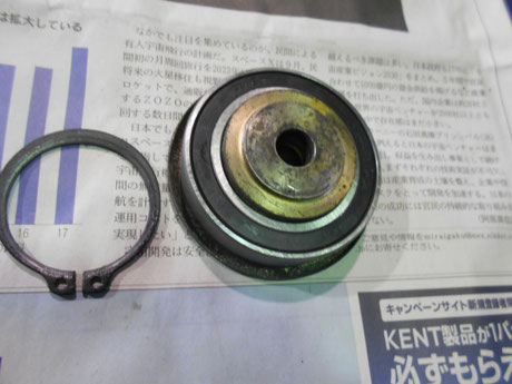 AE86 パワステプーリーベアリング交換