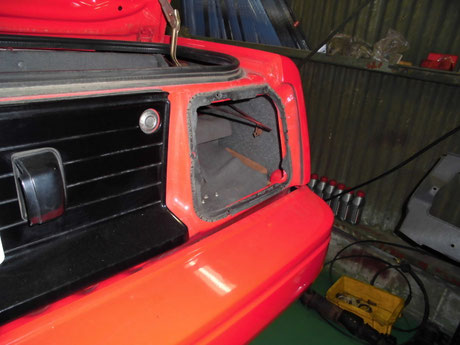 AW11 テールランプガスケット交換